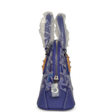 Goyard Goyardine Canvas Blueberry Purple Vendome Nano Bag Palladium Hardware - Thumbnail View 3