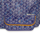 Goyard Goyardine Blueberry Purple Saint Louis PM Tote Palladium Hardware - Thumbnail View 8