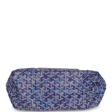 Goyard Goyardine Blueberry Purple Saint Louis PM Tote Palladium Hardware - Thumbnail View 6