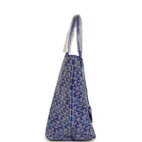 Goyard Goyardine Blueberry Purple Saint Louis GM Tote Palladium Hardware - Thumbnail View 3
