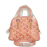 Goyard Goyardine Canvas Powder Pink Vendome Nano Bag Palladium Hardware - Thumbnail View 1