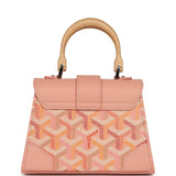 Goyard Goyardine Canvas Powder Pink Saigon Structure Nano Palladium Hardware - Thumbnail View 4
