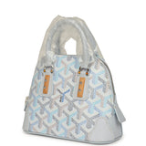 Goyard Goyardine Canvas Polar Blue Vendome Nano Bag Palladium Hardware - Thumbnail View 5