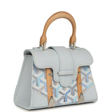 Goyard Goyardine Canvas Polar Blue Saigon Structure Nano Palladium Hardware - Thumbnail View 2