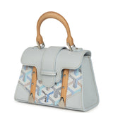 Goyard Goyardine Canvas Polar Blue Saigon Structure Nano Palladium Hardware - Thumbnail View 5