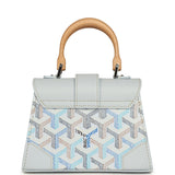 Goyard Goyardine Canvas Polar Blue Saigon Structure Nano Palladium Hardware - Thumbnail View 4