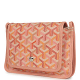Goyard Plumet Pocket Wallet Powder Pink Goyardine Palladium Hardware - Thumbnail View 4