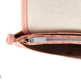 Goyard Plumet Pocket Wallet Powder Pink Goyardine Palladium Hardware - Thumbnail View 8