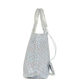 Goyard Goyardine Polar Blue Saint Louis PM Tote Palladium Hardware - Thumbnail View 3