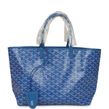 Goyard Goyardine Sky Blue Saint Louis PM Tote Bag Palladium Hardware - Thumbnail View 1