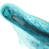 Goyard Goyardine Canvas Turquoise Artois PM Tote Palladium Hardware - Thumbnail View 7