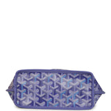 Goyard Goyardine Anjou Blueberry Purple Mini Bag Palladium Hardware - Thumbnail View 6
