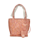 Goyard Goyardine Anjou Powder Pink Mini Bag Palladium Hardware - Thumbnail View 1