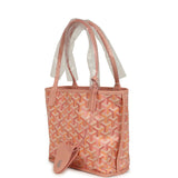 Goyard Goyardine Anjou Powder Pink Mini Bag Palladium Hardware - Thumbnail View 5