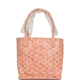 Goyard Goyardine Anjou Powder Pink Mini Bag Palladium Hardware - Thumbnail View 4