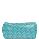 Goyard Goyardine Canvas Turquoise Artois GM Tote Palladium Hardware - Thumbnail View 6