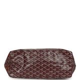 Goyard Goyardine Canvas Burgundy Saint Louis PM Tote Palladium Hardware - Thumbnail View 6