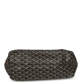 Goyard Goyardine Black Saint Louis PM Tote Bag Palladium Hardware - Thumbnail View 6