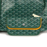 Goyard Goyardine Green Saint Louis PM Tote Bag Palladium Hardware - Thumbnail View 7
