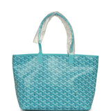 Goyard Goyardine Canvas Turquoise Artois PM Tote Palladium Hardware - Thumbnail View 1