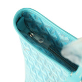 Goyard Goyardine Canvas Turquoise Artois PM Tote Palladium Hardware - Thumbnail View 7