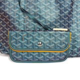 Goyard Goyardine Pearly Blue Saint Louis PM Tote Bag Palladium Hardware - Thumbnail View 7