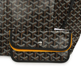 Goyard Goyardine Black Saint Louis PM Tote Bag Palladium Hardware - Thumbnail View 7