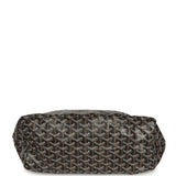 Goyard Goyardine Black Saint Louis PM Tote Bag Palladium Hardware - Thumbnail View 6