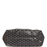 Goyard Goyardine Navy Saint Louis PM Tote Bag Palladium Hardware - Thumbnail View 6