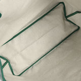Goyard Goyardine Hand-Painted Dog Green Saint Louis PM Tote Bag Palladium Hardware - Thumbnail View 9