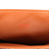 Goyard Goyardine Black, Brown Anjou Mini Tote Palladium Hardware - Thumbnail View 9