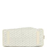 Goyard Goyardine White Hardy PM Bag Palladium Hardware - Thumbnail View 7