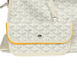 Goyard Goyardine White Hardy PM Bag Palladium Hardware - Thumbnail View 11