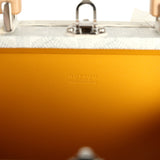 Goyard Goyardine Saigon Mini Trunk White Cervon Calfskin Palladium Hardware - Thumbnail View 11
