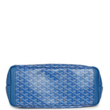 Goyard Goyardine Canvas Sky Blue Artois MM Tote Palladium Hardware - Thumbnail View 6