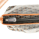 Goyard Goyardine Black, Brown Boheme Mini Hobo Bag Palladium Hardware - Thumbnail View 9