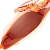 Goyard Goyardine Orange Boheme Mini Hobo Bag Palladium Hardware - Thumbnail View 8