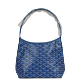 Goyard Goyardine Sky Blue Boheme Mini Hobo Bag Palladium Hardware - Thumbnail View 1