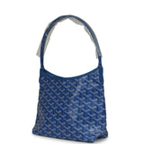 Goyard Goyardine Sky Blue Boheme Mini Hobo Bag Palladium Hardware - Thumbnail View 5