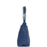 Goyard Goyardine Sky Blue Boheme Mini Hobo Bag Palladium Hardware - Thumbnail View 3