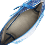 Goyard Goyardine Sky Blue Boheme Mini Hobo Bag Palladium Hardware - Thumbnail View 8