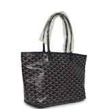 Goyard Goyardine Navy Blue Artois PM Tote Palladium Hardware - Thumbnail View 2