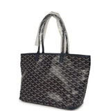 Goyard Goyardine Navy Blue Artois PM Tote Palladium Hardware - Thumbnail View 5