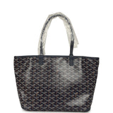 Goyard Goyardine Navy Blue Artois PM Tote Palladium Hardware - Thumbnail View 4