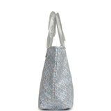 Goyard Goyardine Polar Blue Saint Louis PM Tote Palladium Hardware - Thumbnail View 3