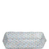Goyard Goyardine Polar Blue Saint Louis PM Tote Palladium Hardware - Thumbnail View 6