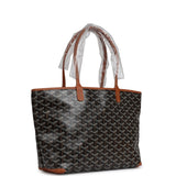 Goyard Goyardine Black, Brown Artois PM Palladium Hardware - Thumbnail View 2