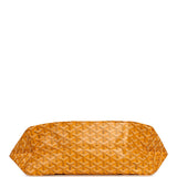 Goyard Goyardine Yellow Hand Painted "Butterfly" Saint Louis PM Tote Palladium Hardware - Thumbnail View 6