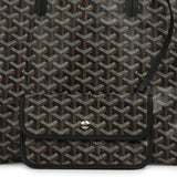 Goyard Goyardine Black Saint Louis PM Tote Bag Palladium Hardware - Thumbnail View 7