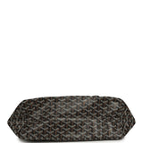 Goyard Goyardine Black Saint Louis PM Tote Bag Palladium Hardware - Thumbnail View 6